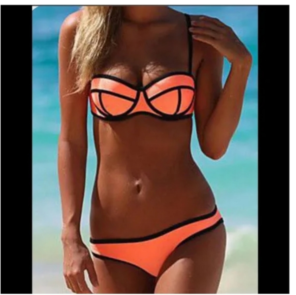 Triangl Swimwear Orange Bikini